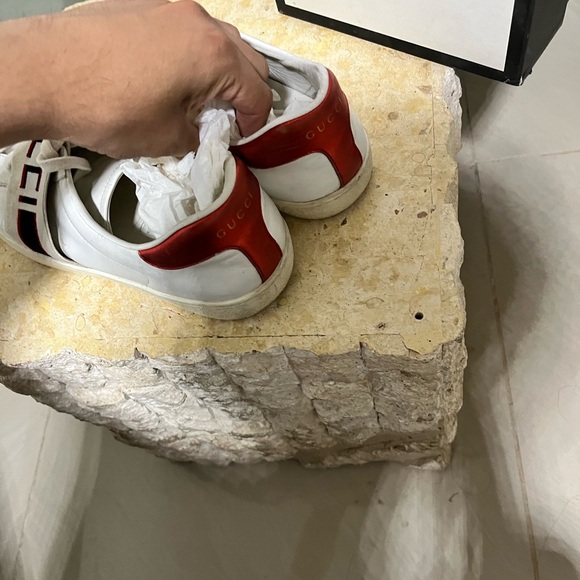 Gucci Ace stripe Ivory - Picture 6 of 6